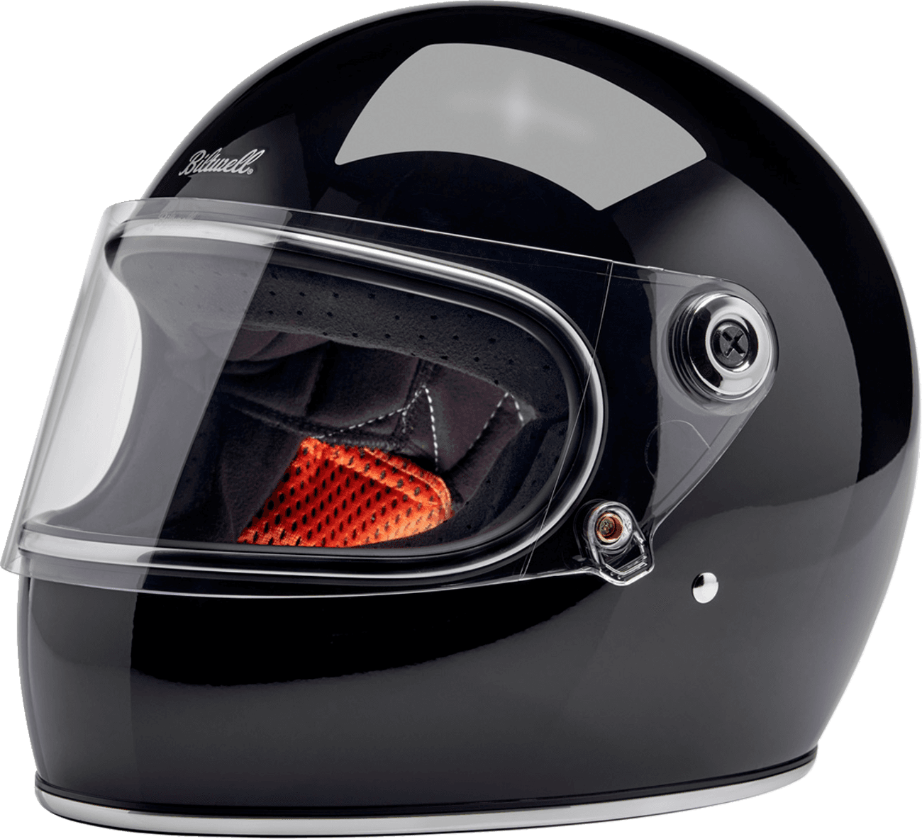 BILTWELL 0101-16338 Gringo S Helmet - Gloss Black - Small