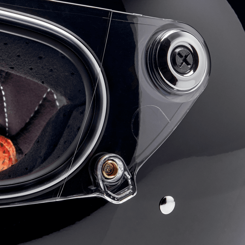 BILTWELL 0101-16340 Gringo S Helmet - Gloss Black - Large — image 5 of 9