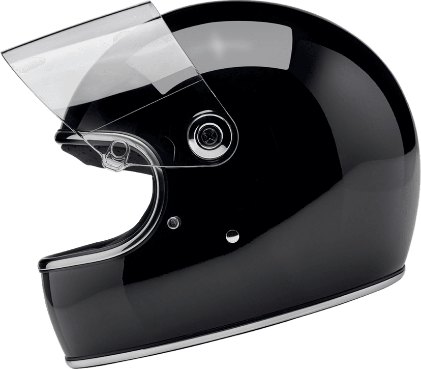 BILTWELL 0101-16340 Gringo S Helmet - Gloss Black - Large — image 3 of 9
