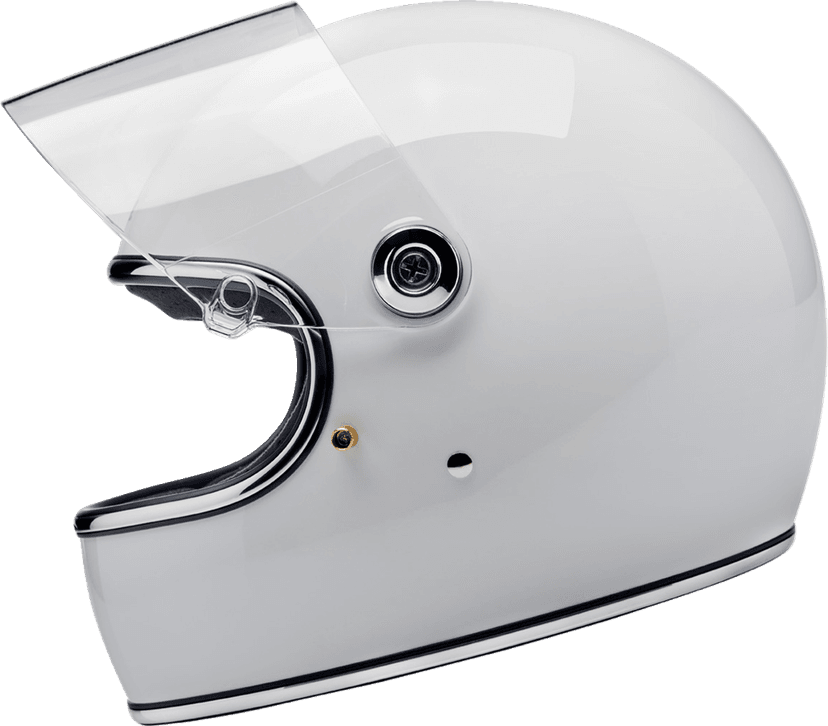 BILTWELL 0101-16343 Gringo S Helmet - Gloss White - Small — image 6 of 9