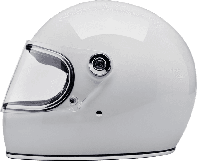 BILTWELL 0101-16588 Gringo S Helmet - Gloss White - Large — image 4 of 9