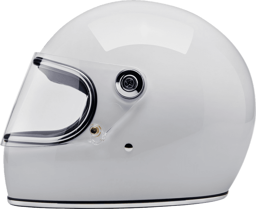 BILTWELL 0101-16588 Gringo S Helmet - Gloss White - Large — image 4 of 9