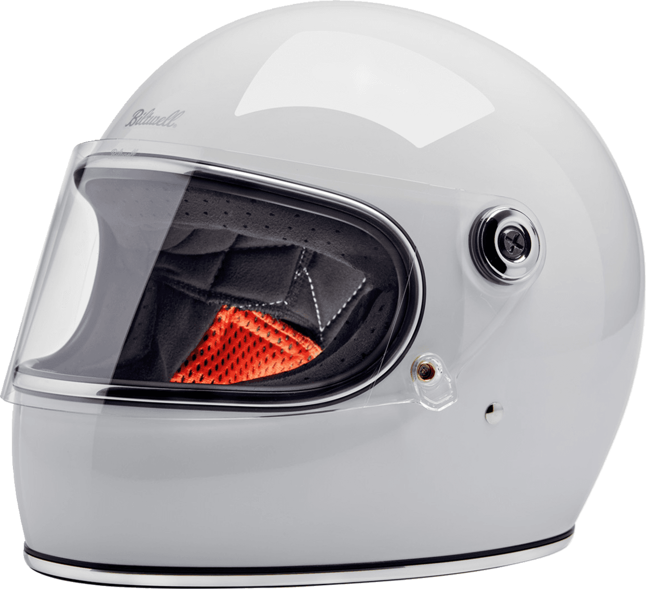 BILTWELL 0101-16589 Gringo S Helmet - Gloss White - XL