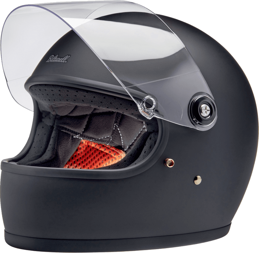 BILTWELL 0101-16597 Gringo S Helmet - Flat Black - XS — image 6 of 9