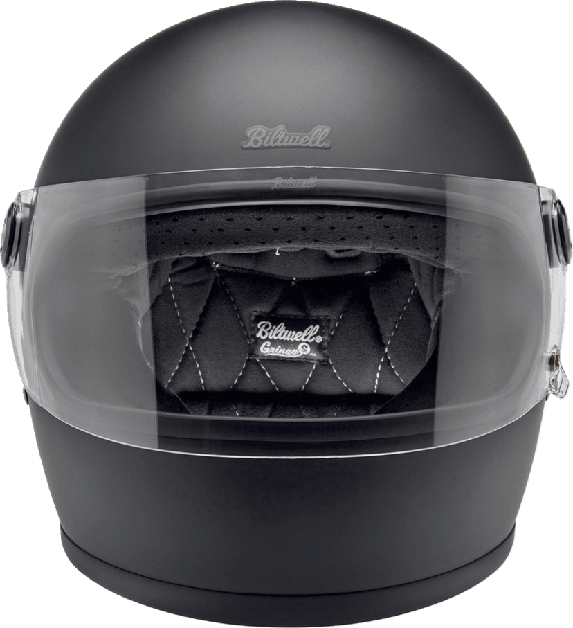 BILTWELL 0101-16599 Gringo S Helmet - Flat Black - Medium — image 9 of 9