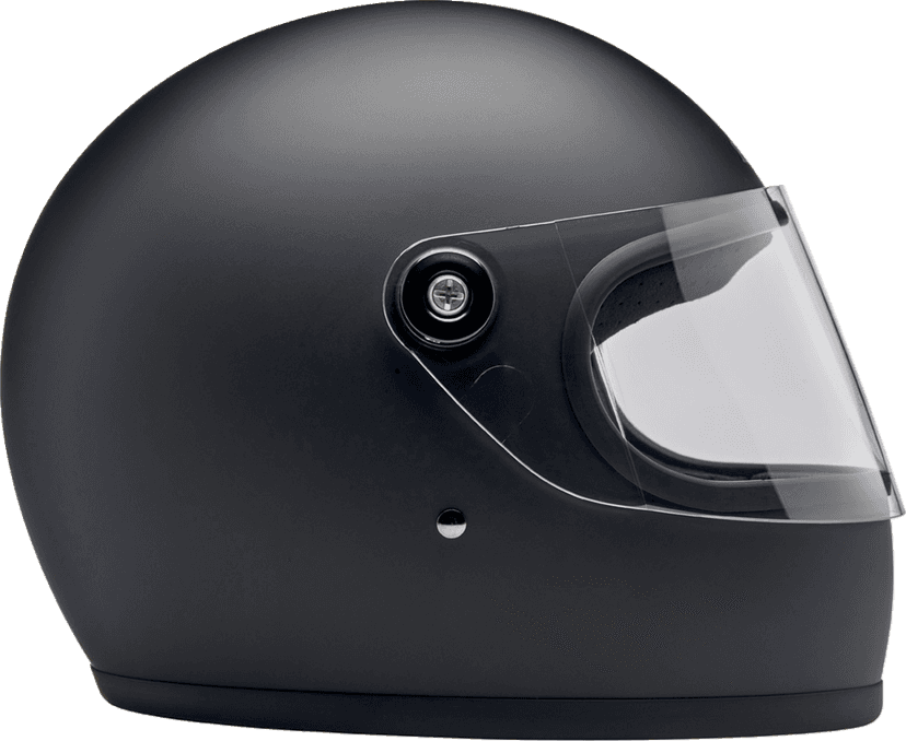 BILTWELL 0101-16602 Gringo S Helmet - Flat Black - 2XL — image 8 of 9