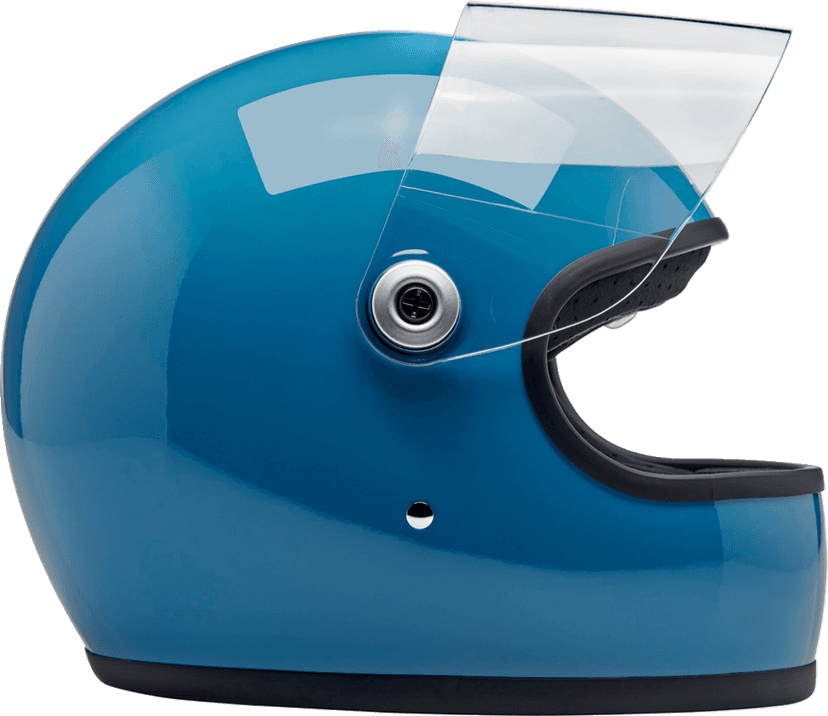 BILTWELL 0101-16605 Gringo S Helmet - Gloss Dove Blue - Medium — image 4 of 7