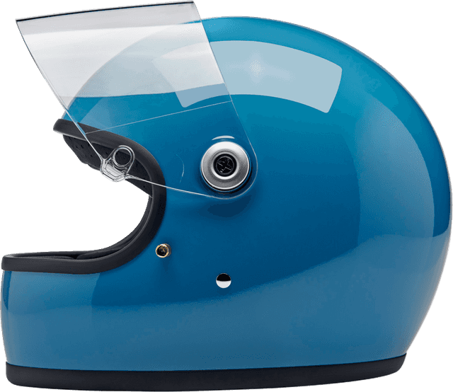 BILTWELL 0101-16608 Gringo S Helmet - Gloss Dove Blue - 2XL — image 2 of 7