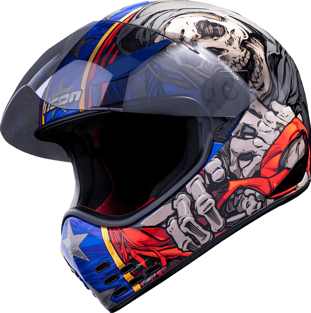 ICON 0101-16646 Domain™ Helmet - Revere - Glory - 3XL — image 3 of 6