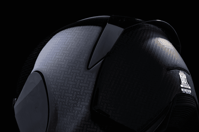 ICON 0101-16654 Airframe Pro™ Helmet - Carbon 4Tress - Black - Medium — image 6 of 10