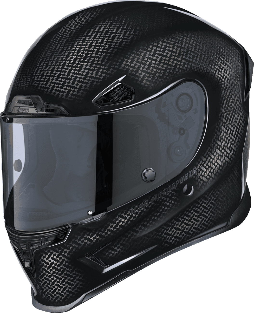 ICON 0101-16656 Airframe Pro™ Helmet - Carbon 4Tress - Black - XL