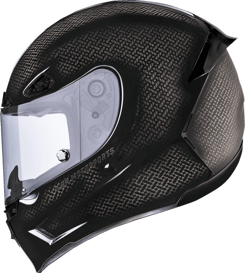 ICON 0101-16656 Airframe Pro™ Helmet - Carbon 4Tress - Black - XL — image 2 of 10