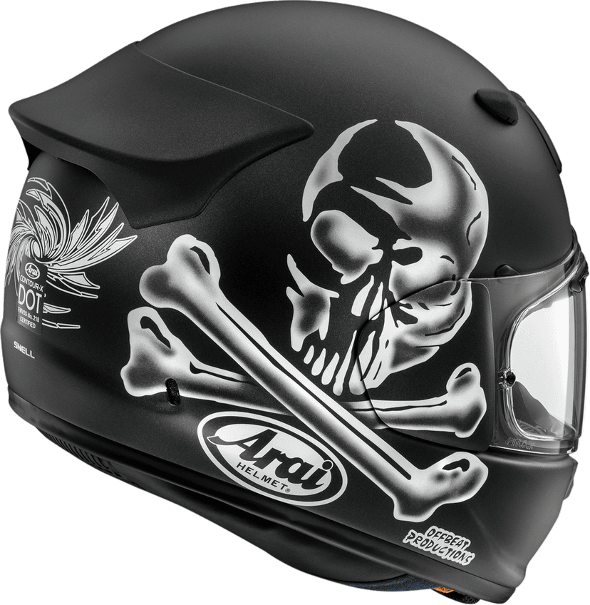 ARAI HELMETS 0101-16674 Contour-X Helmet - Jolly Roger - Small — image 2 of 2