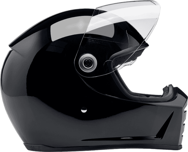 BILTWELL 0101-16686 Lane Splitter Helmet - Gloss Black - Small — image 2 of 9