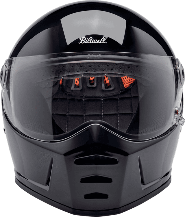 BILTWELL 0101-16687 Lane Splitter Helmet - Gloss Black - Medium — image 9 of 9