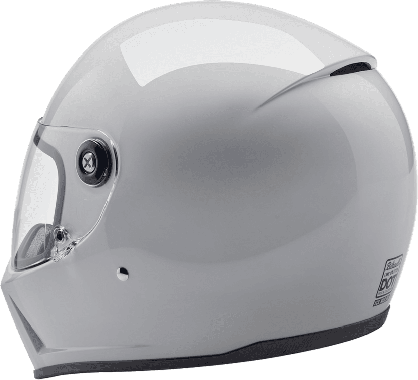 BILTWELL 0101-16694 Lane Splitter Helmet - Gloss White - Medium — image 9 of 11