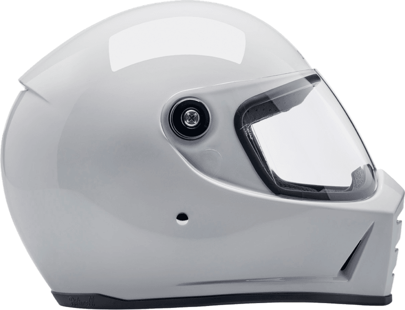 BILTWELL 0101-16694 Lane Splitter Helmet - Gloss White - Medium — image 6 of 11