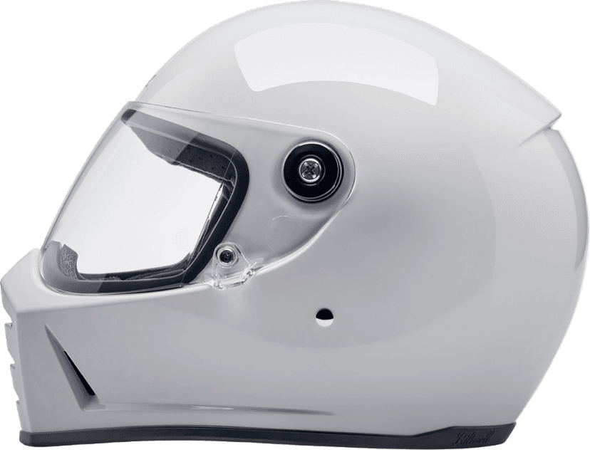 BILTWELL 0101-16696 Lane Splitter Helmet - Gloss White - XL — image 5 of 11
