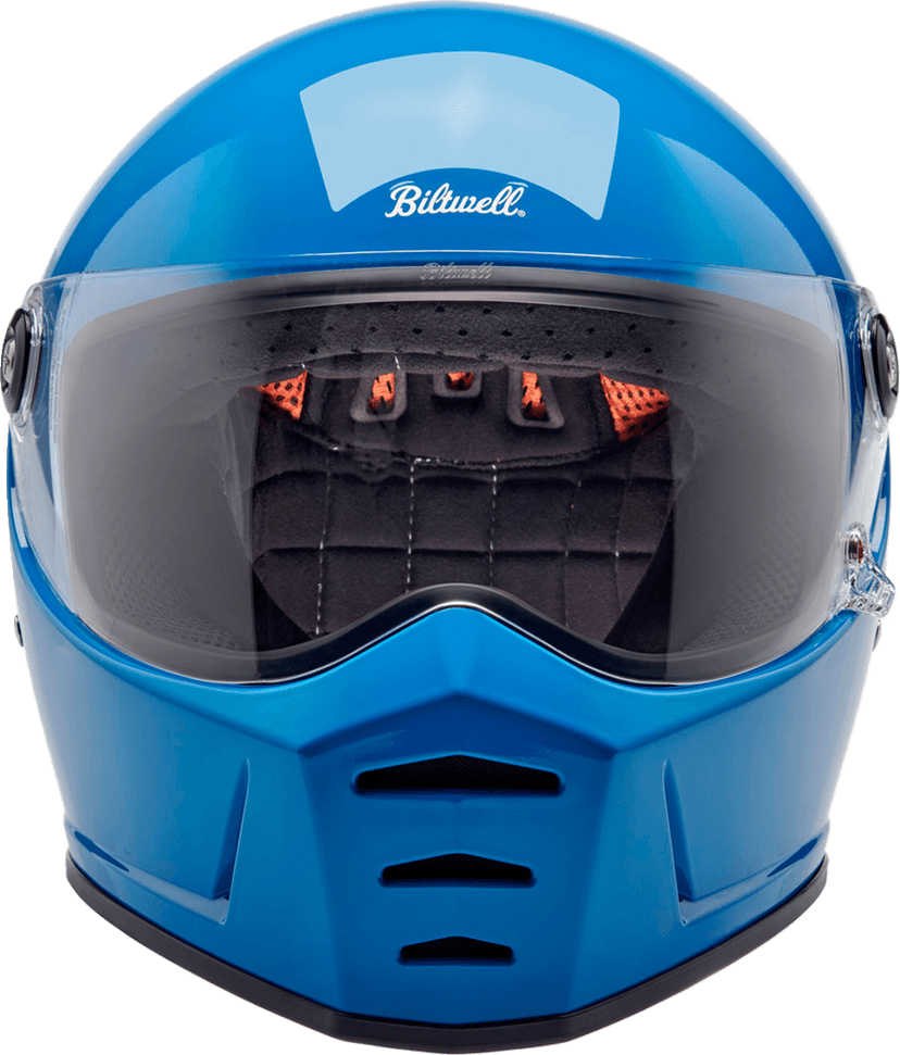 BILTWELL 0101-16698 Lane Splitter Helmet - Gloss Tahoe Blue - XS — image 6 of 11