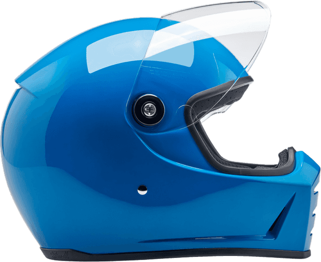 BILTWELL 0101-16698 Lane Splitter Helmet - Gloss Tahoe Blue - XS — image 10 of 11