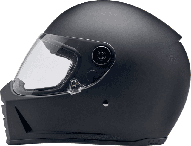 BILTWELL 0101-16710 Lane Splitter Helmet - Flat Black - XS — image 2 of 11
