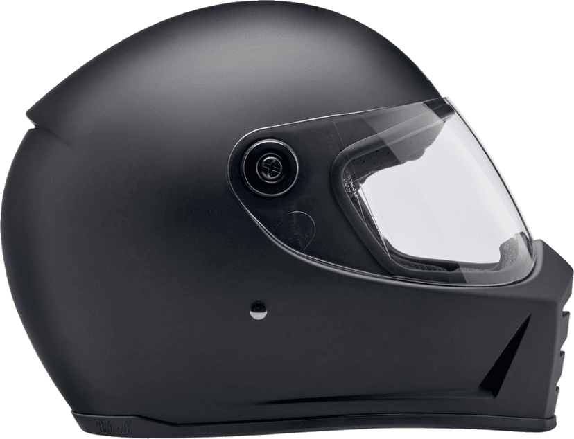 BILTWELL 0101-16714 Lane Splitter Helmet - Flat Black - XL — image 6 of 11
