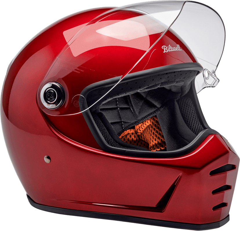 BILTWELL 0101-16716 Lane Splitter Helmet - Metallic Cherry Red - XS — image 11 of 11