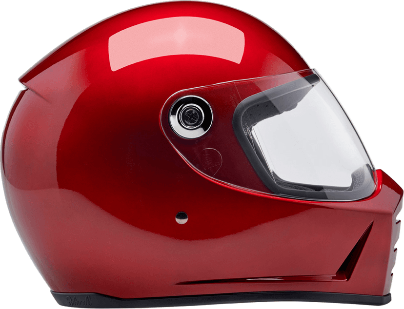BILTWELL 0101-16718 Lane Splitter Helmet - Metallic Cherry Red - Medium — image 11 of 11