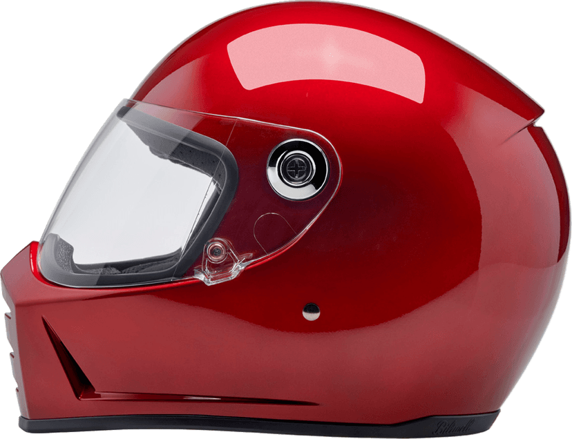 BILTWELL 0101-16718 Lane Splitter Helmet - Metallic Cherry Red - Medium — image 4 of 11