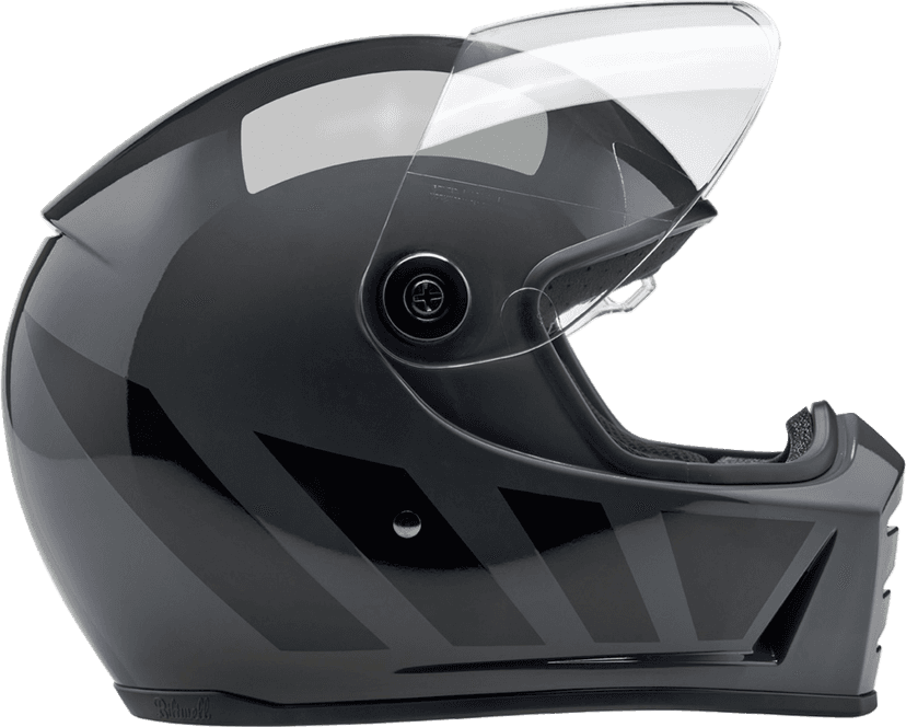 BILTWELL 0101-16723 Lane Splitter Helmet - Storm Gray Inertia - Small — image 9 of 10