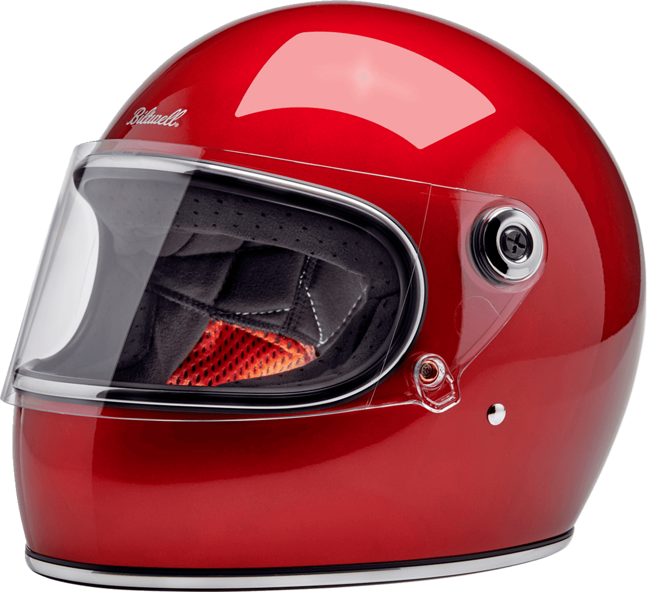 BILTWELL 0101-16745 Gringo S Helmet - Metallic Cherry Red - 2XL