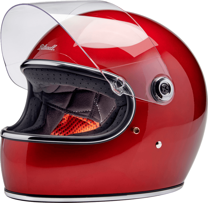 BILTWELL 0101-16745 Gringo S Helmet - Metallic Cherry Red - 2XL — image 9 of 9