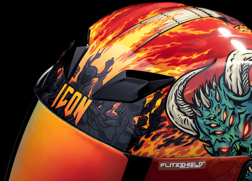 ICON 0101-16927 Airflite™ Helmet - Blegh - MIPS® - Red - 2XL — image 10 of 11