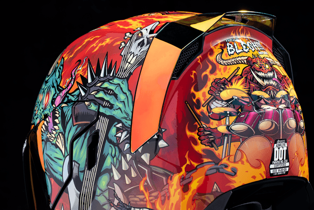 ICON 0101-16927 Airflite™ Helmet - Blegh - MIPS® - Red - 2XL — image 5 of 11