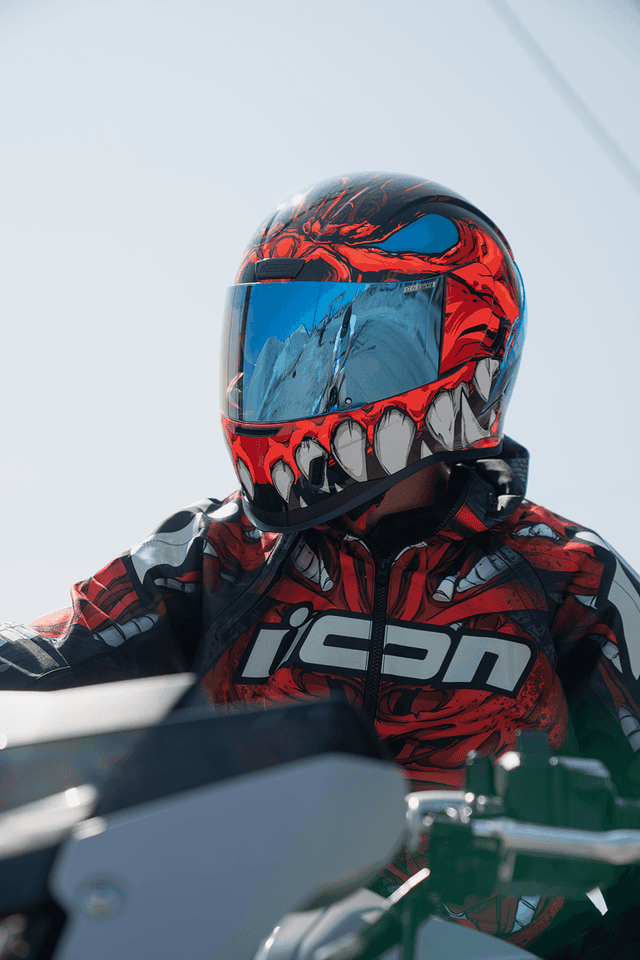 ICON 0101-16934 Airform™ Helmet - Manik'RR - MIPS® - Red - Medium — image 10 of 10