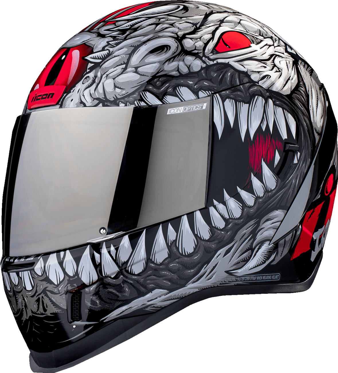 ICON 0101-16957 Airform™ Helmet - Kryola Kreep - MIPS® - Silver - XL
