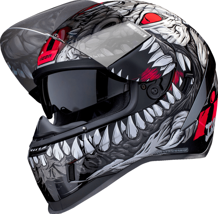ICON 0101-16958 Airform™ Helmet - Kryola Kreep - MIPS® - Silver - 2XL — image 3 of 3