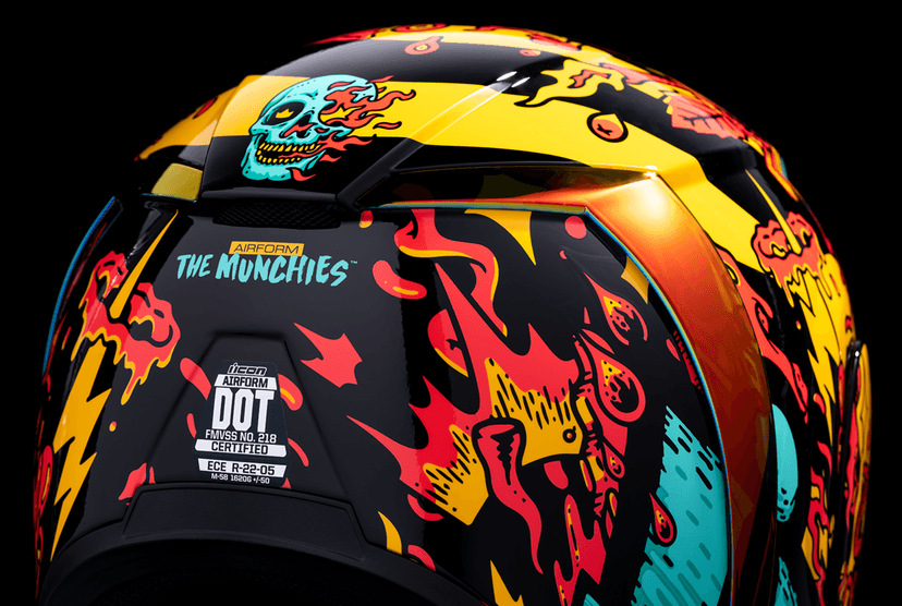 ICON 0101-16969 Airform™ Helmet - Munchies - MIPS® - Blue - Medium — image 15 of 16