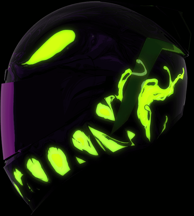 ICON 0101-16970 Airform™ Helmet - Manik'RR - MIPS® - Purple - XS — image 4 of 8