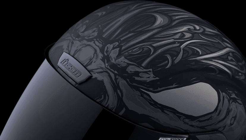 ICON 0101-17004 Airform™ Helmet - Manik'RR - MIPS® - Dark Black - Small — image 5 of 11
