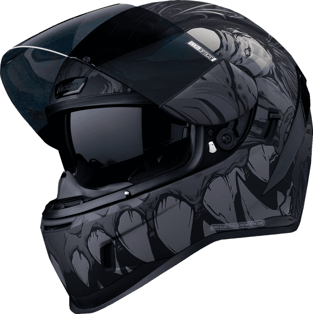 ICON 0101-17006 Airform™ Helmet - Manik'RR - MIPS® - Dark Black - Large — image 3 of 11