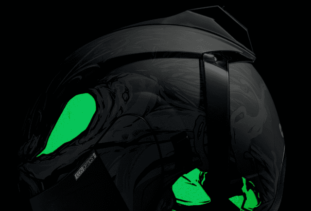 ICON 0101-17006 Airform™ Helmet - Manik'RR - MIPS® - Dark Black - Large — image 10 of 11