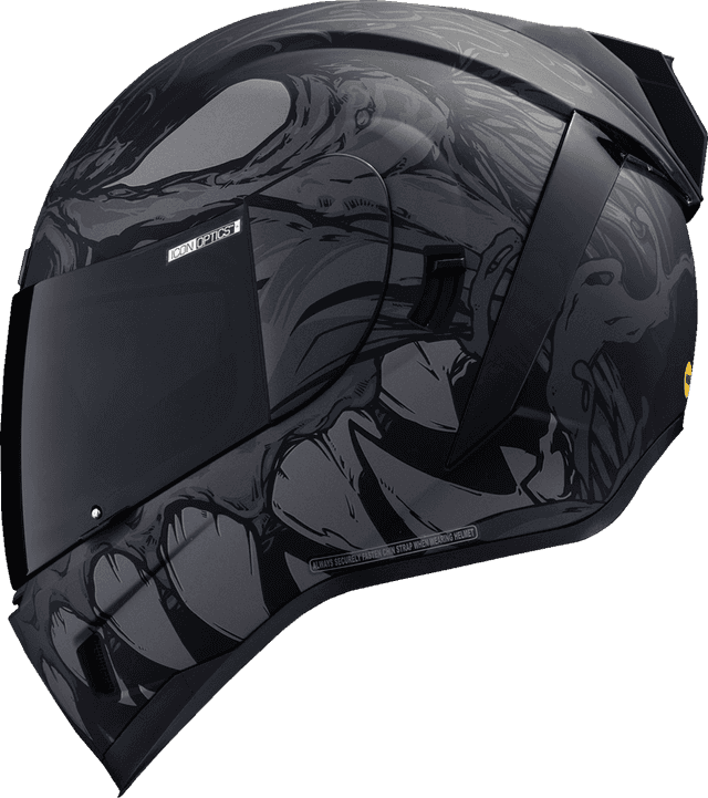 ICON 0101-17006 Airform™ Helmet - Manik'RR - MIPS® - Dark Black - Large — image 2 of 11