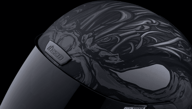 ICON 0101-17007 Airform™ Helmet - Manik'RR - MIPS® - Dark Black - XL — image 4 of 11