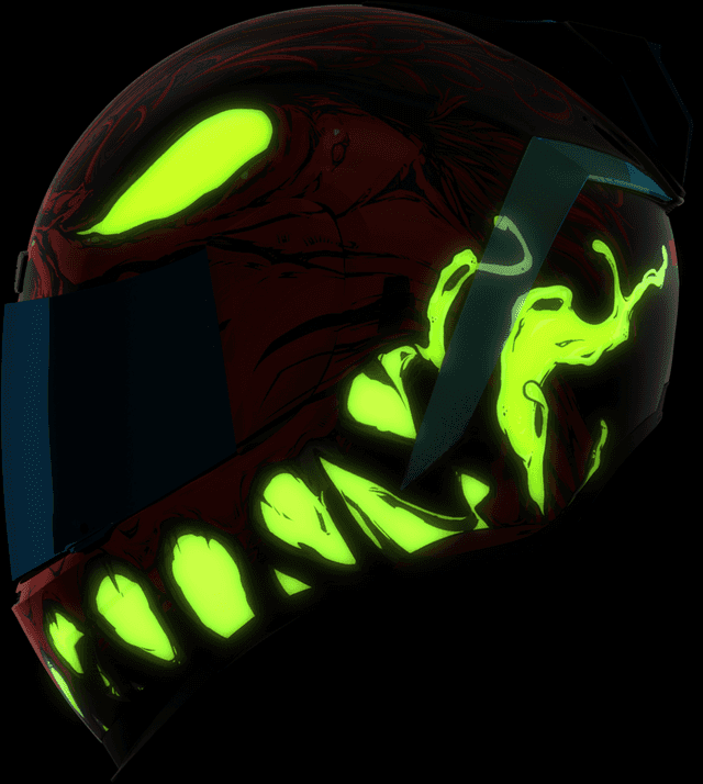 ICON 0101-17011 Airform™ Helmet - Manik'RR - MIPS® - Red - Small — image 4 of 10