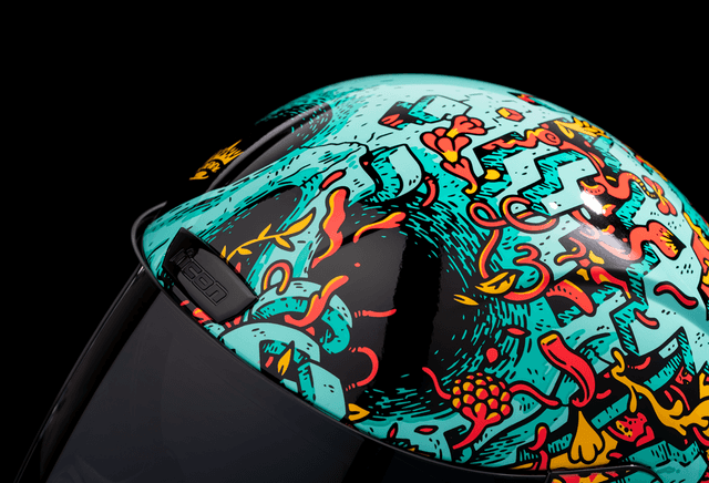 ICON 0101-17043 Airform™ Helmet - Munchies - MIPS® - Blue - Large — image 14 of 16