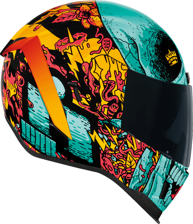 ICON 0101-17045 Airform™ Helmet - Munchies - MIPS® - Blue - 2XL — image 3 of 16