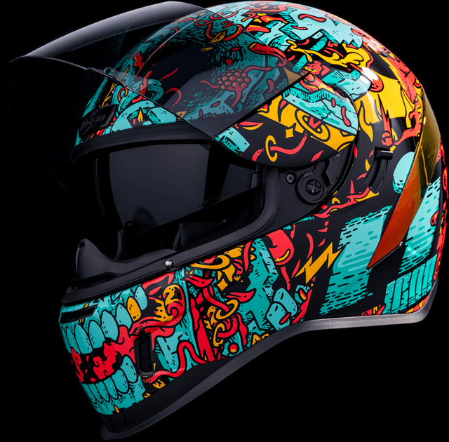 ICON 0101-17045 Airform™ Helmet - Munchies - MIPS® - Blue - 2XL — image 11 of 16