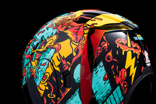 ICON 0101-17045 Airform™ Helmet - Munchies - MIPS® - Blue - 2XL — image 7 of 16