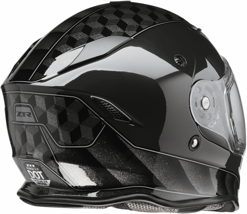 Z1R 0101-17097 Nemesis Helmet - Thunderbird - Gray - Medium — image 4 of 4